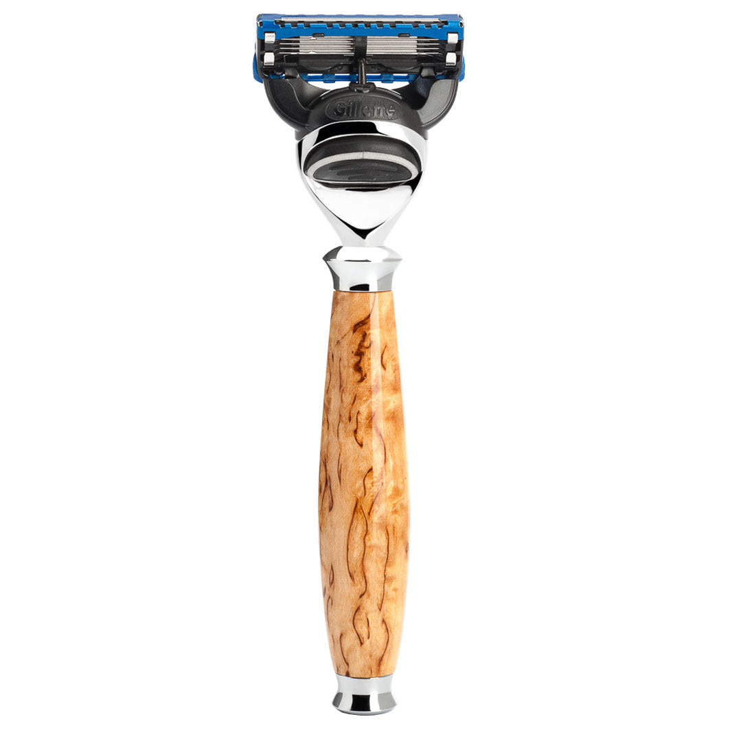 PURIST 5-Klingen Rasierer  Gillette® Fusion™ - Karelische Maserbirke