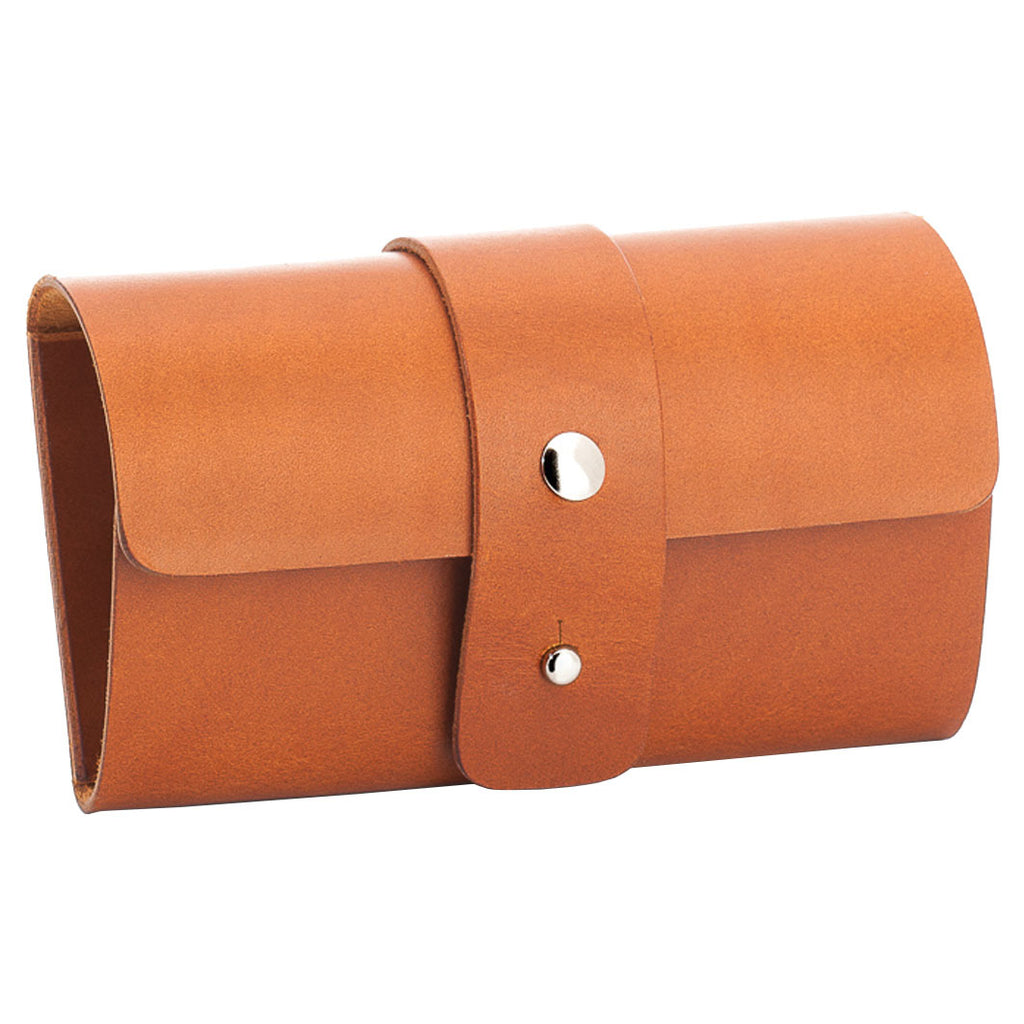 Ledertasche für Rasierer und  Pinsel