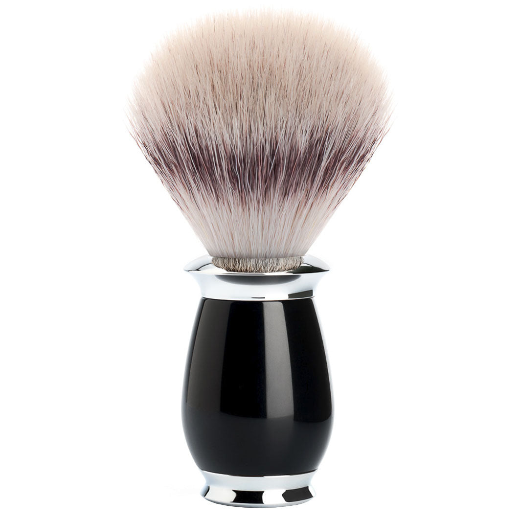 PURIST Rasierpinsel  Silvertip Fibre® Griffmaterial Edelharz schwarz