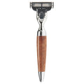 STYLO Rasierer Mach® 3 Griff  Thuja-Holz