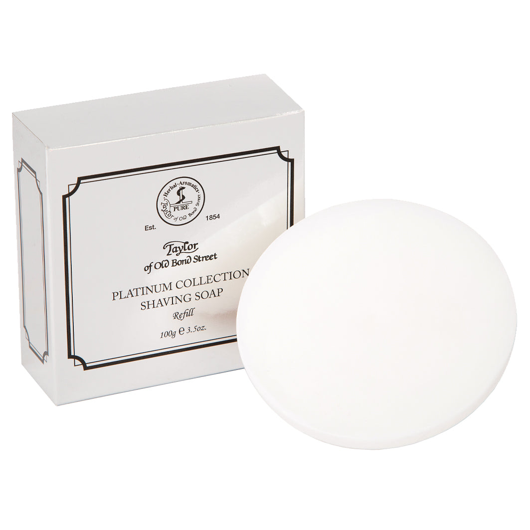 Taylor of Old Bond Street Platinum Collection Shaving Soap Refill silber - 100 g