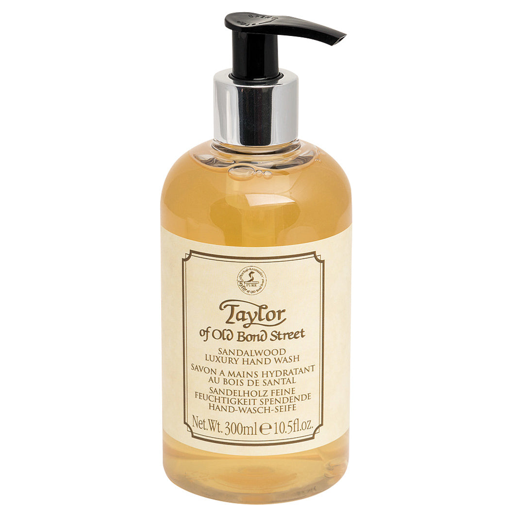 Taylor of Old Bond Street Sandalwood Luxury Moisturizing Hand Wash sand