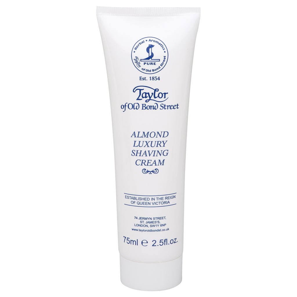 Taylor of Old Bond Street Almond Luxury Shaving Cream cremeweiß