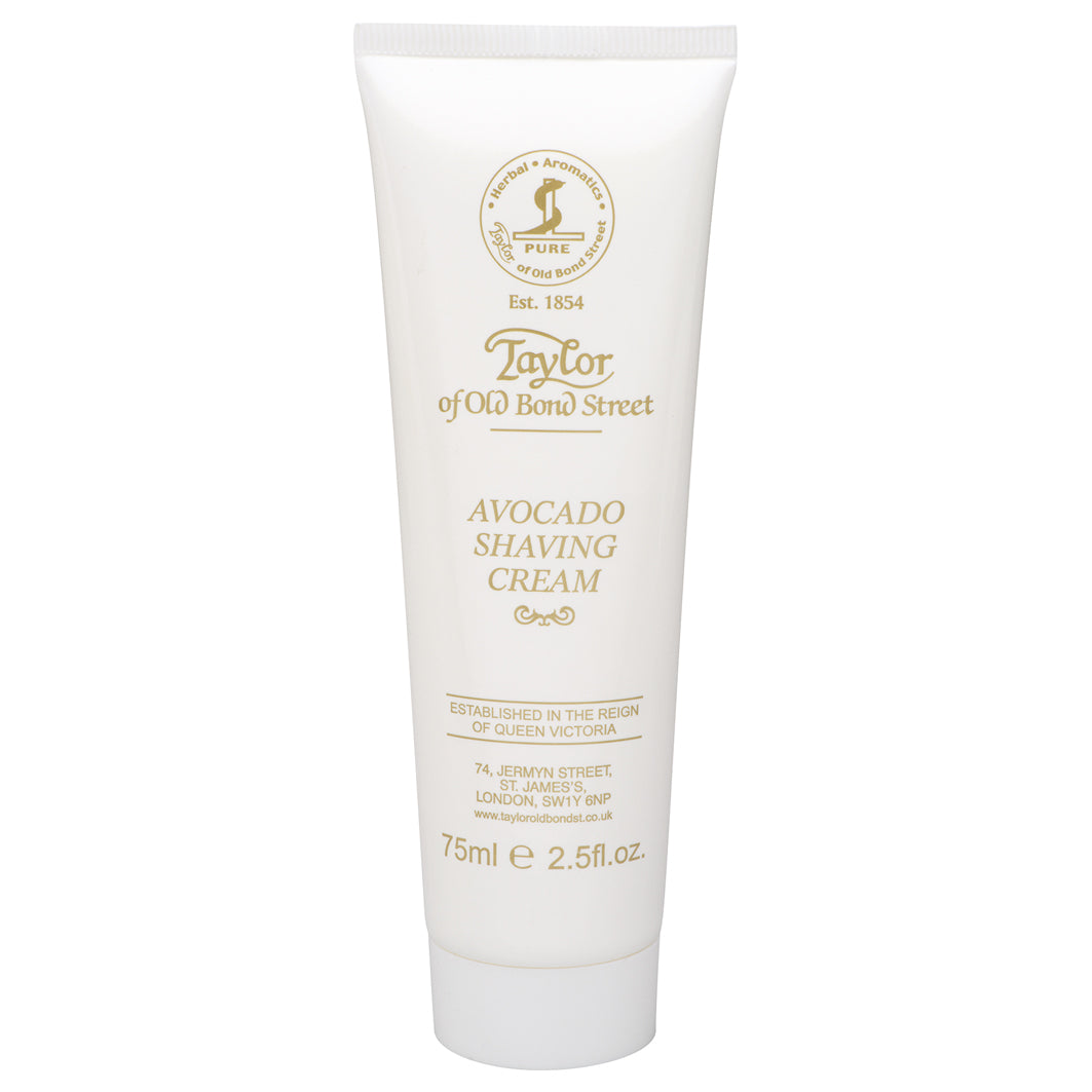 Taylor of Old Bond Street Avocado Luxury Shaving Cream cremeweiß - 75 ml