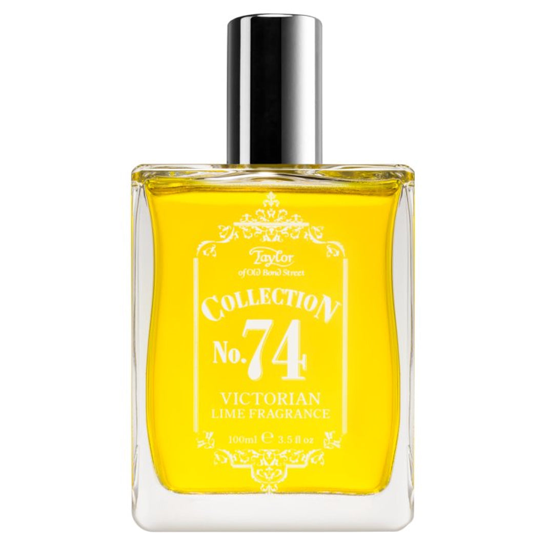 No. 74 Collection Victorian Lime Fragrance transparent