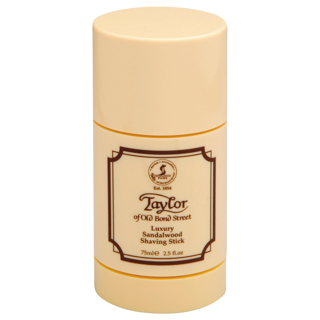 Taylor of Old Bond Street Sandalwood Shaving Stick sand