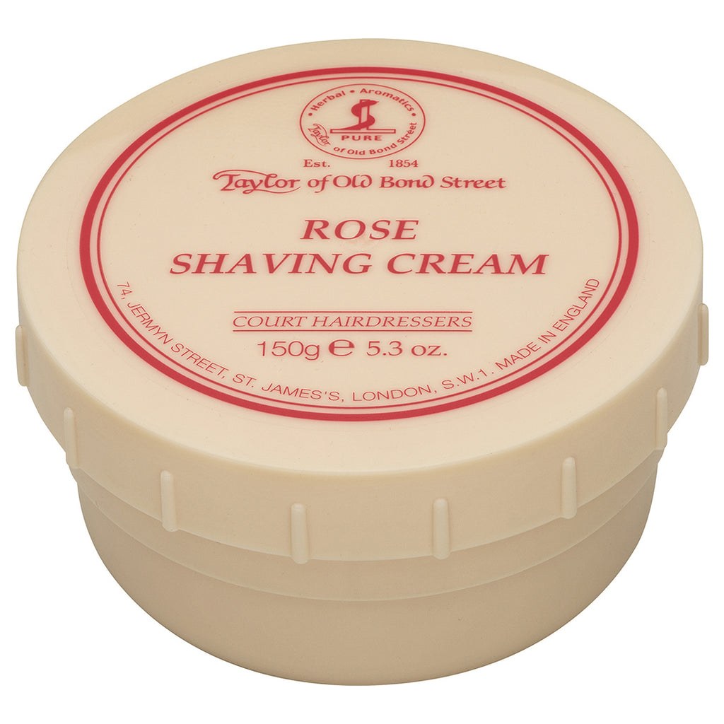 Taylor of Old Bond Street Rose Shaving Cream cremeweiß