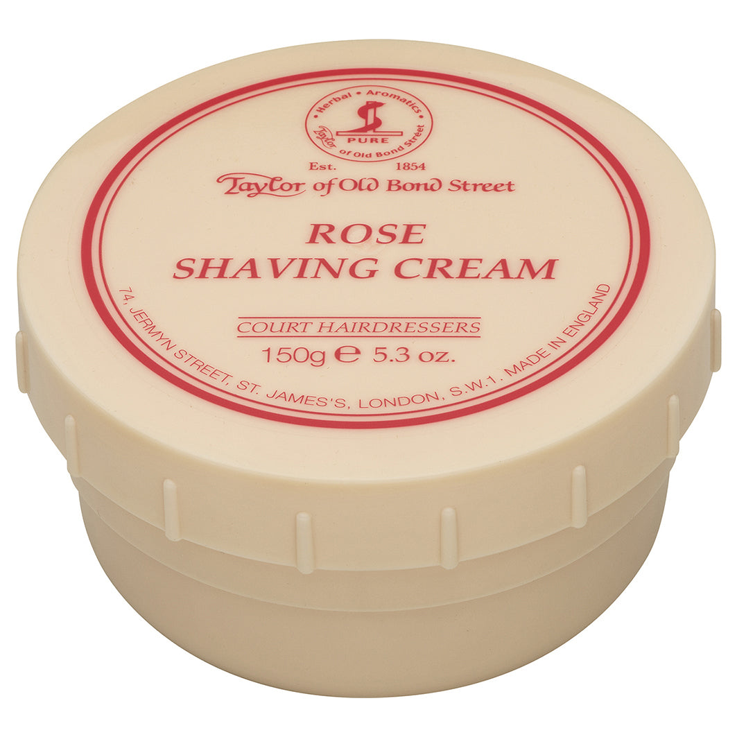 Taylor of Old Bond Street Rose Shaving Cream cremeweiß