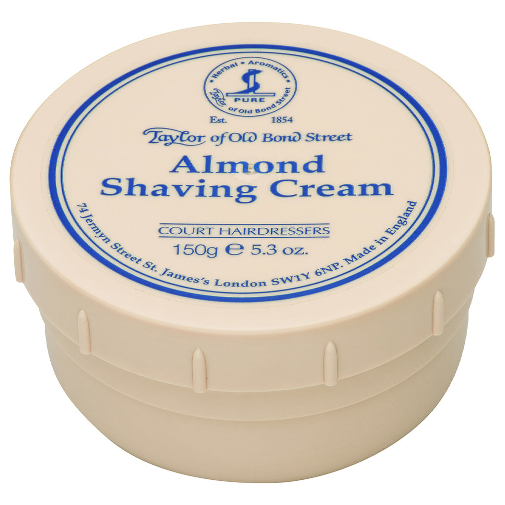 Taylor of Old Bond Street Almond Shaving Cream cremeweiß