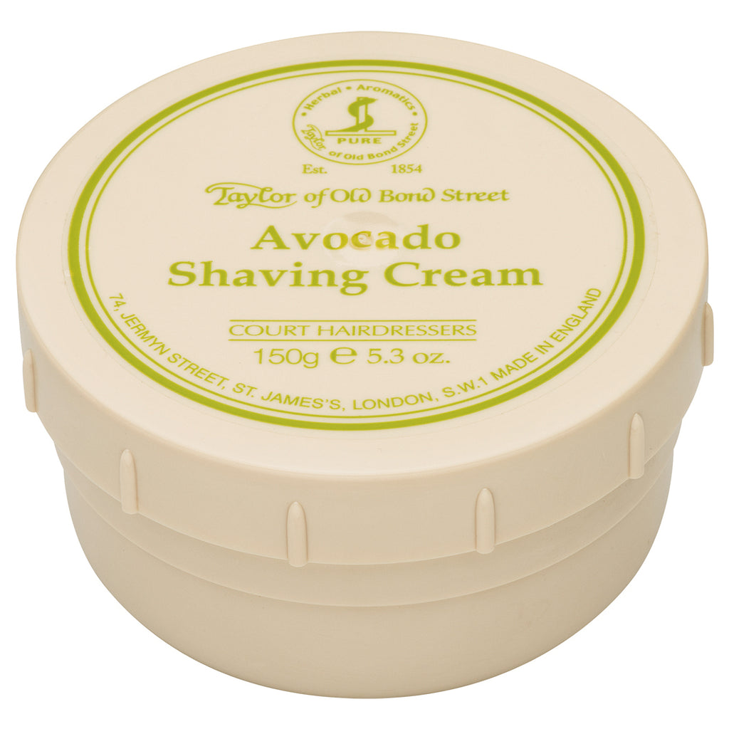 Taylor of Old Bond Street Avocado Shaving Cream cremeweiß
