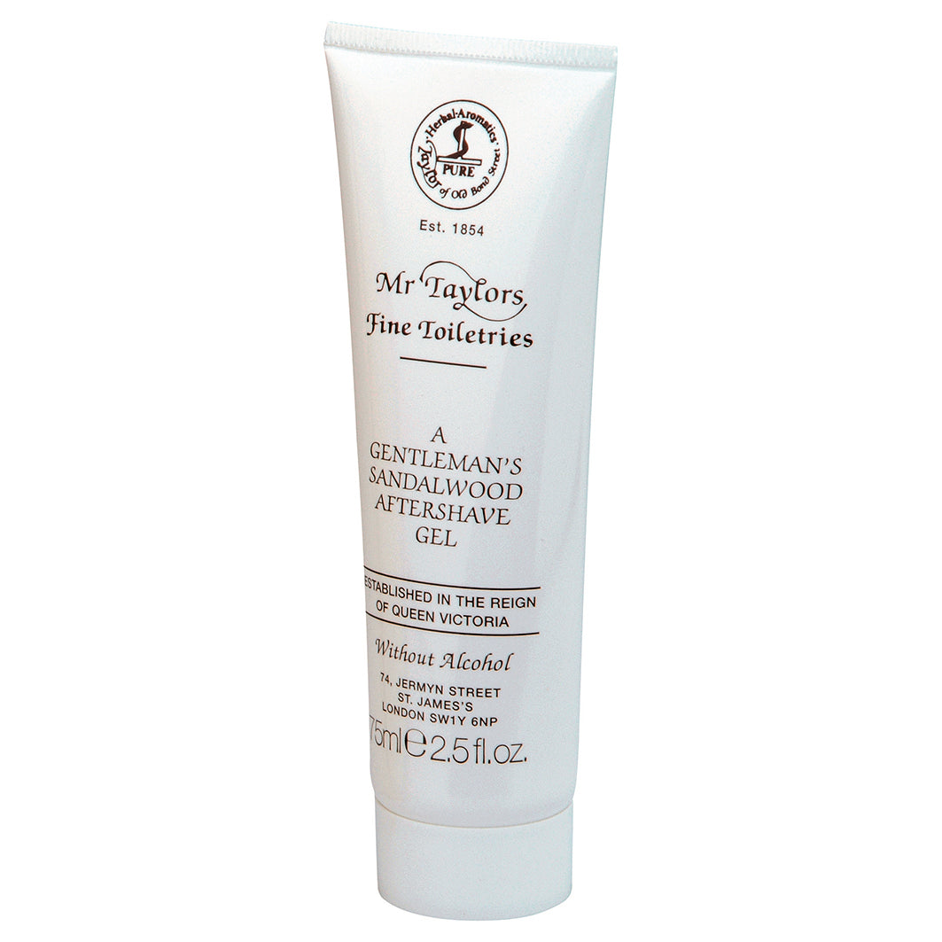 Taylor of Old Bond Street Gentleman's Sandalwood Luxury Aftershave Gel sand - 75 ml