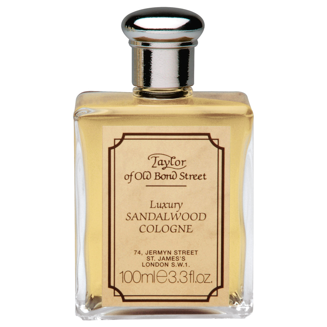 Taylor of Old Bond Street Luxury Sandalwood Eau de Cologne sand