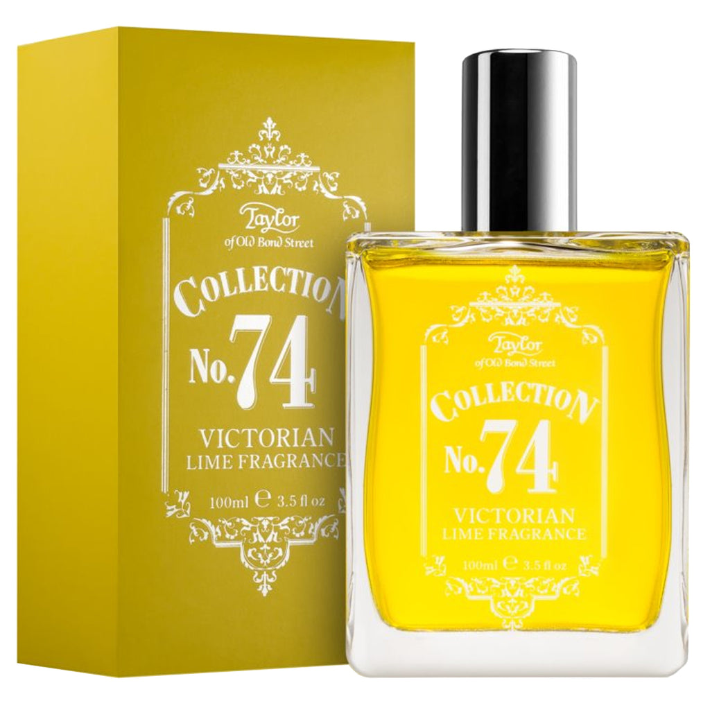 No. 74 Collection Victorian Lime Fragrance transparent
