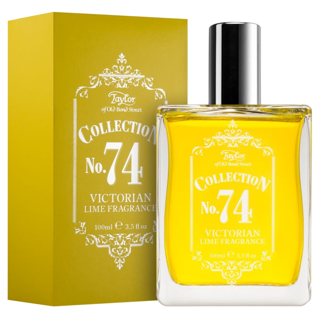 No. 74 Collection Victorian Lime Fragrance transparent