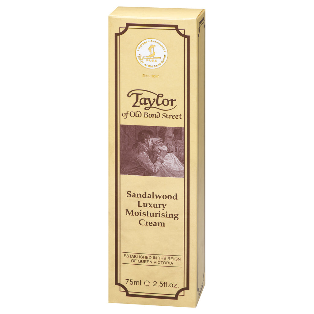 Taylor of Old Bond Street Sandalwood Luxury Moisturising Cream sand