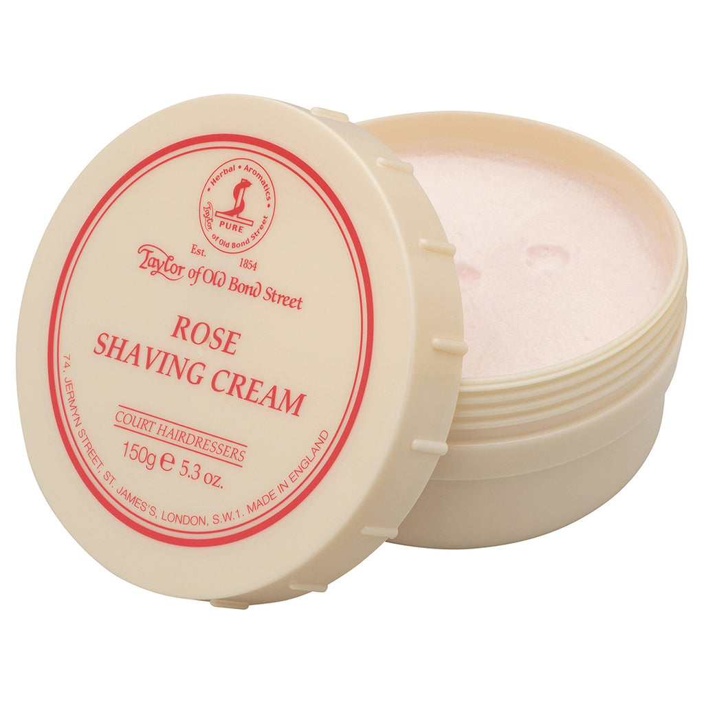 Taylor of Old Bond Street Rose Shaving Cream cremeweiß