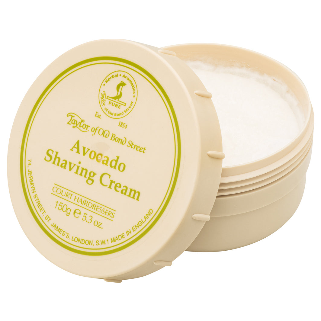 Taylor of Old Bond Street Avocado Shaving Cream cremeweiß