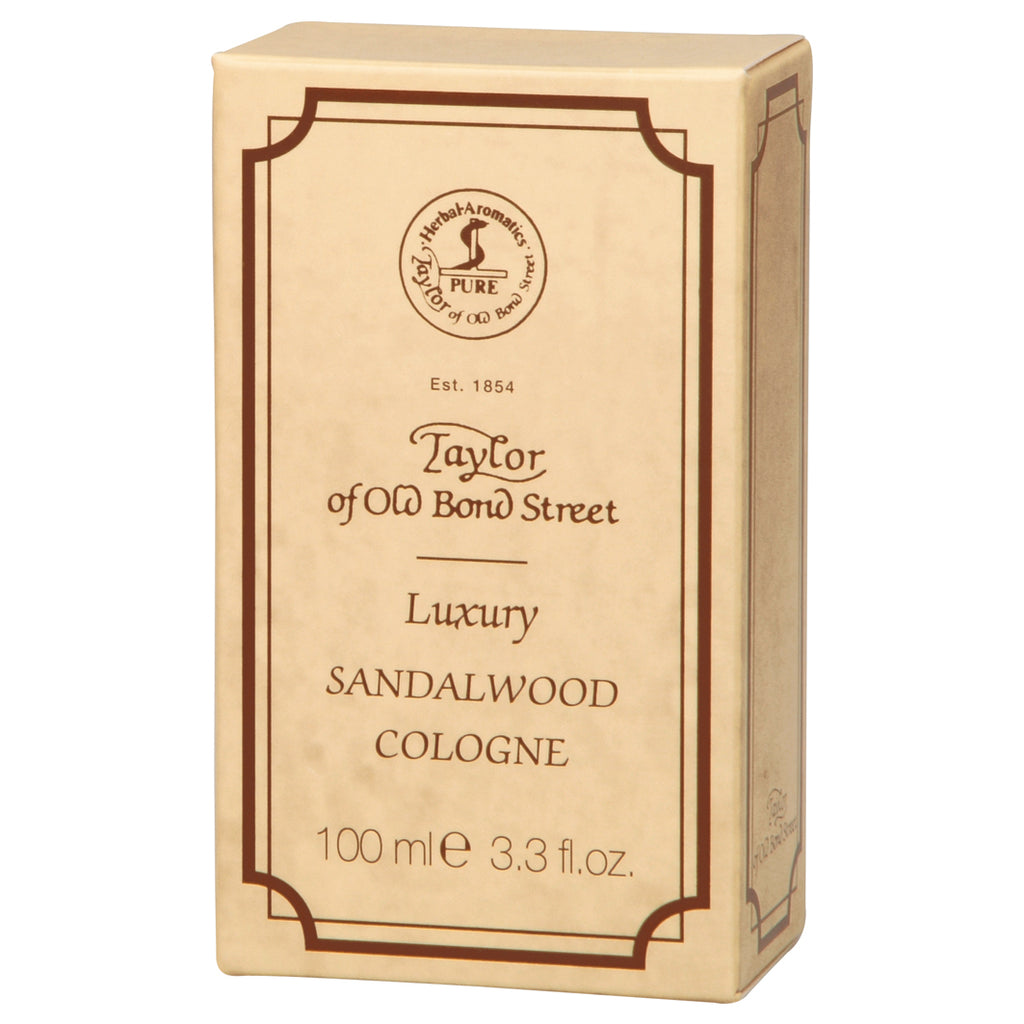 Taylor of Old Bond Street Luxury Sandalwood Eau de Cologne sand