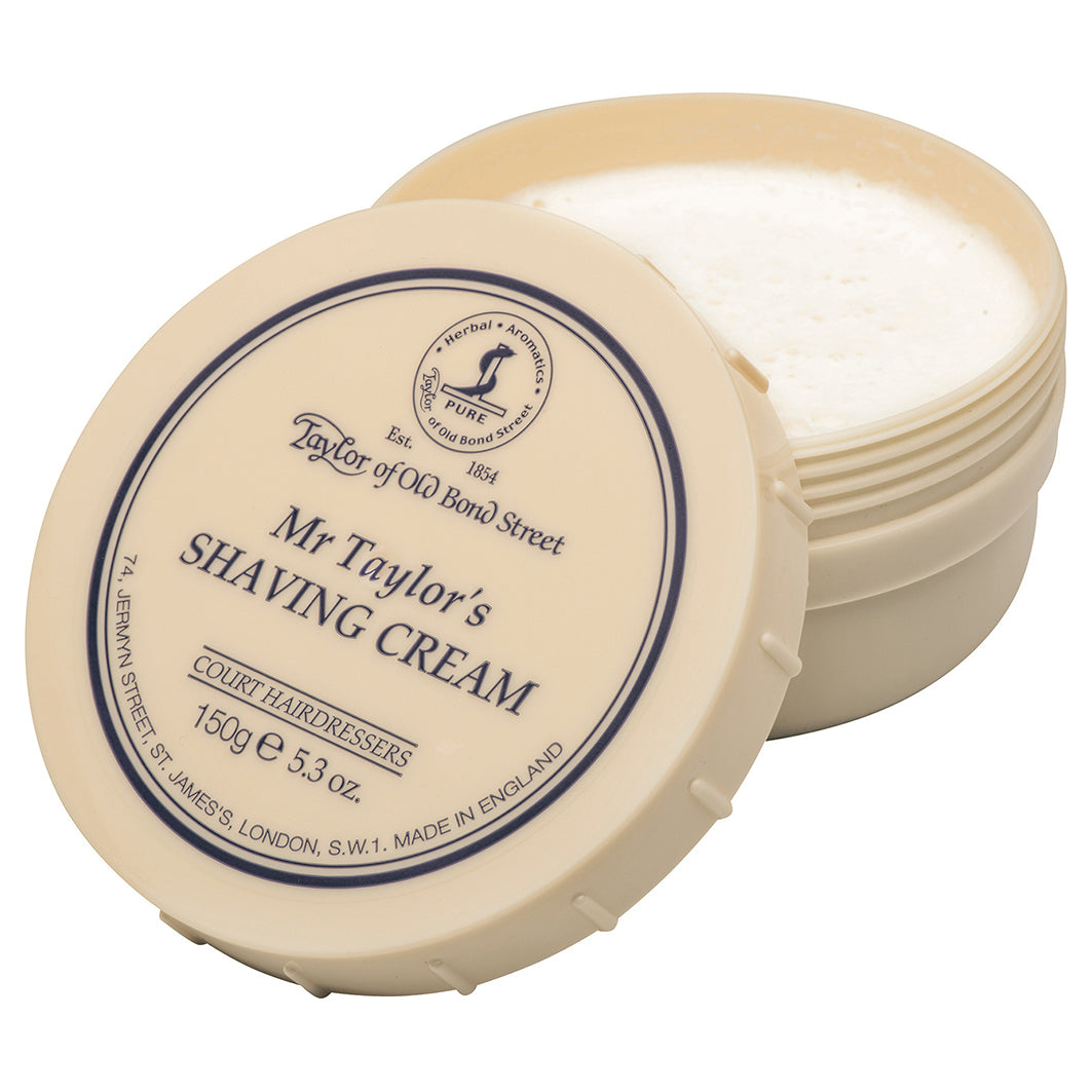 Taylor of Old Bond Street Mr. Taylors Shaving Cream weiß