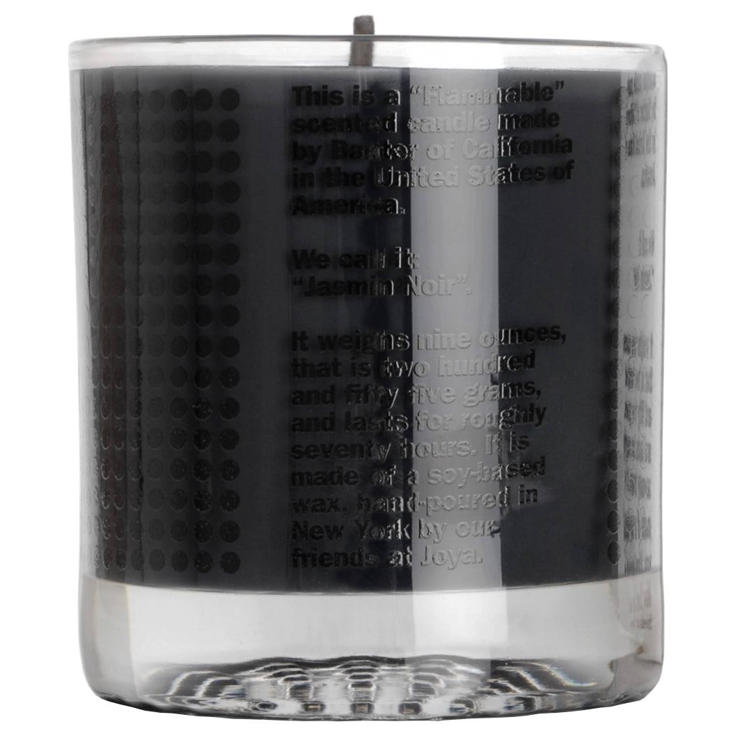Candle  Tubereuse Noir