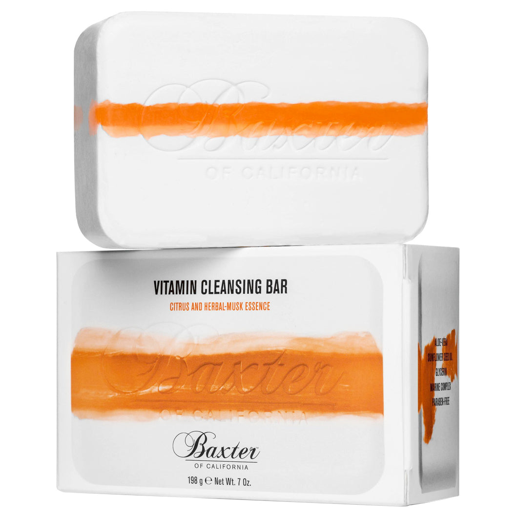 Vitamin Cleansing Bar Citrus and Herbal Musk