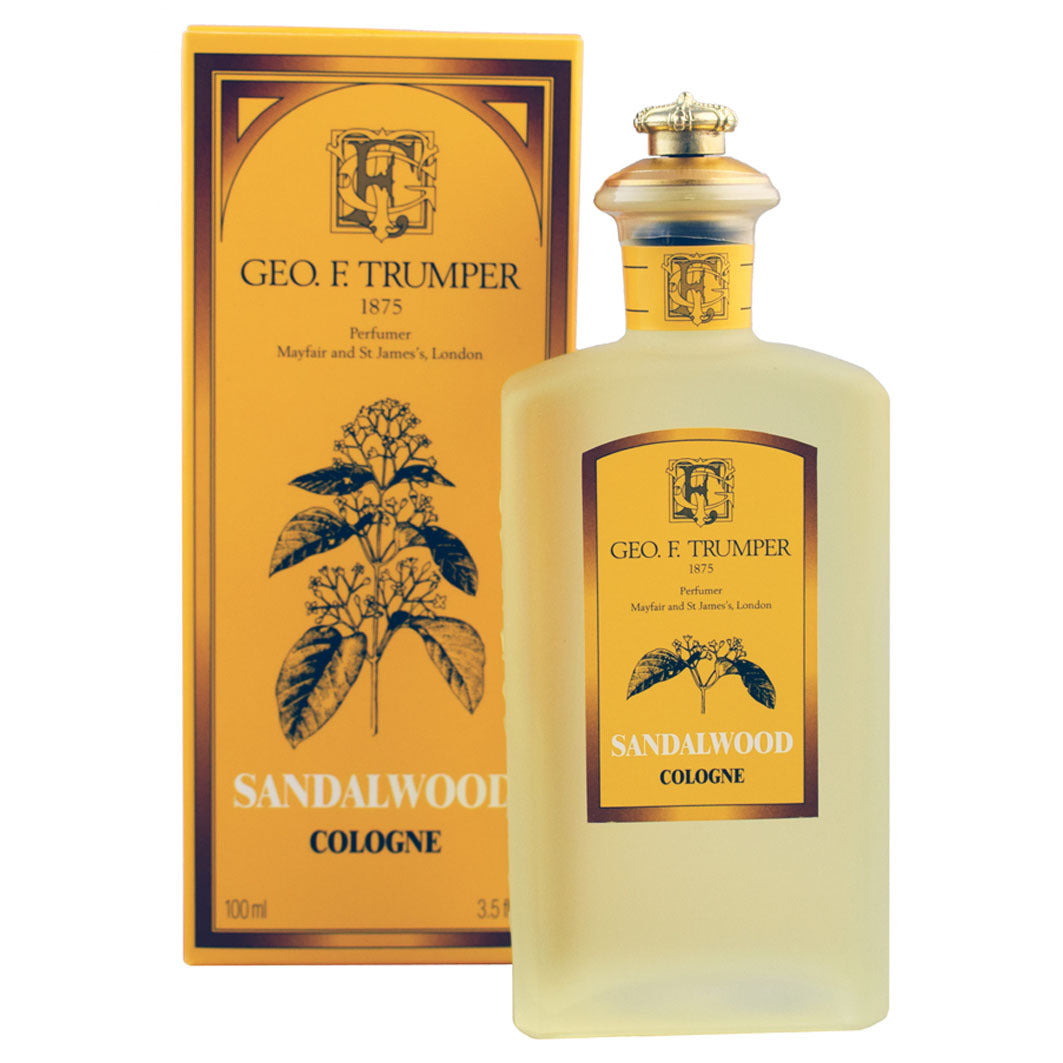 Sandalwood Cologne Glasflakon mit Zerstäuber