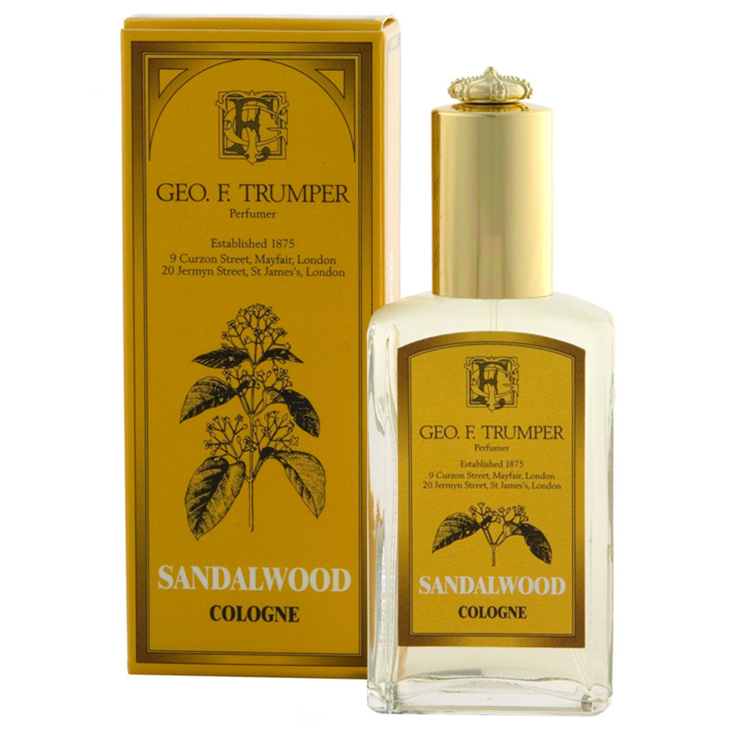 Sandalwood Cologne Glasflakon mit Zerstäuber