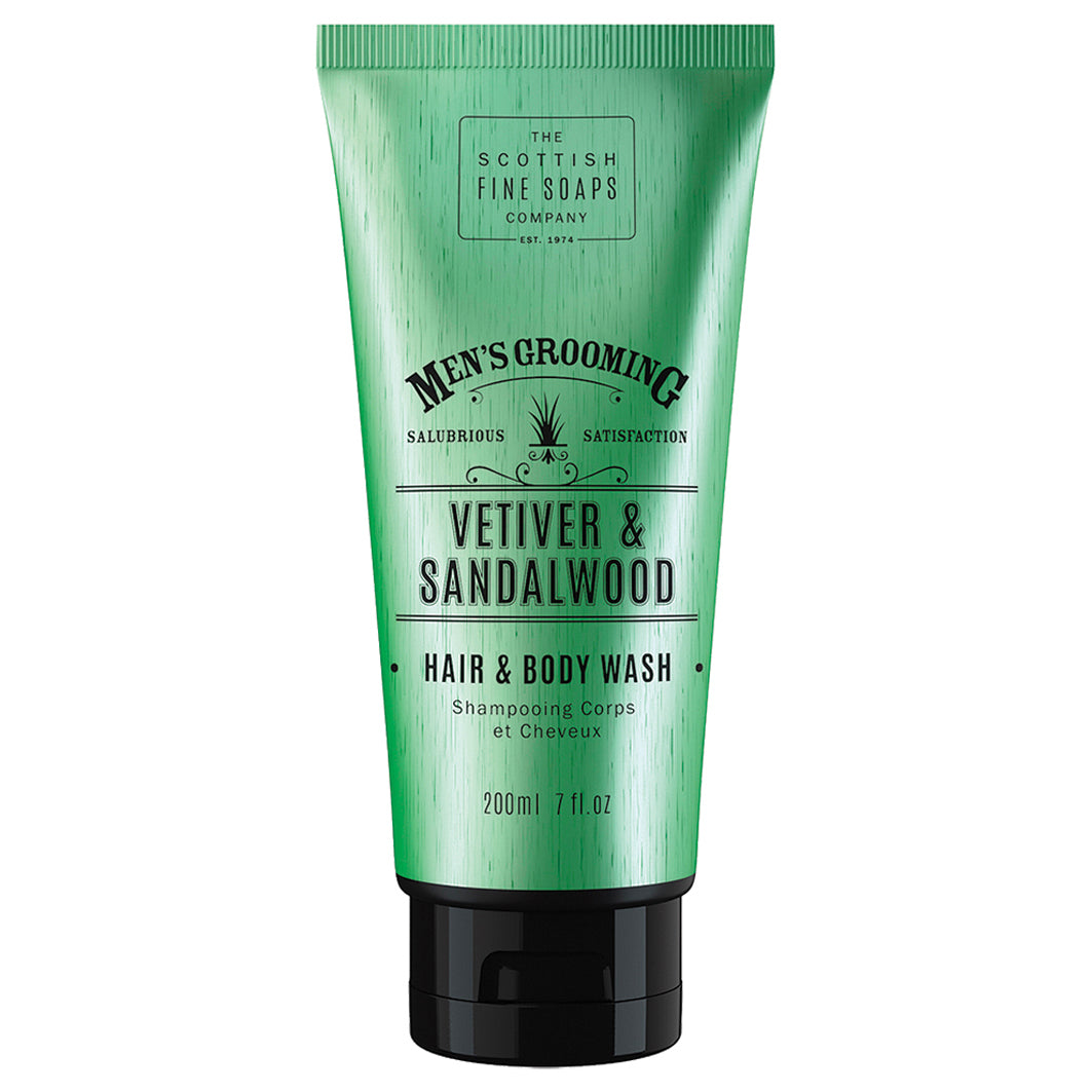 Vetiver & Sandalwood Hair & Body Wash