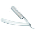 Rasiermesser 5/8" Griffschale Kunstoff weiß
