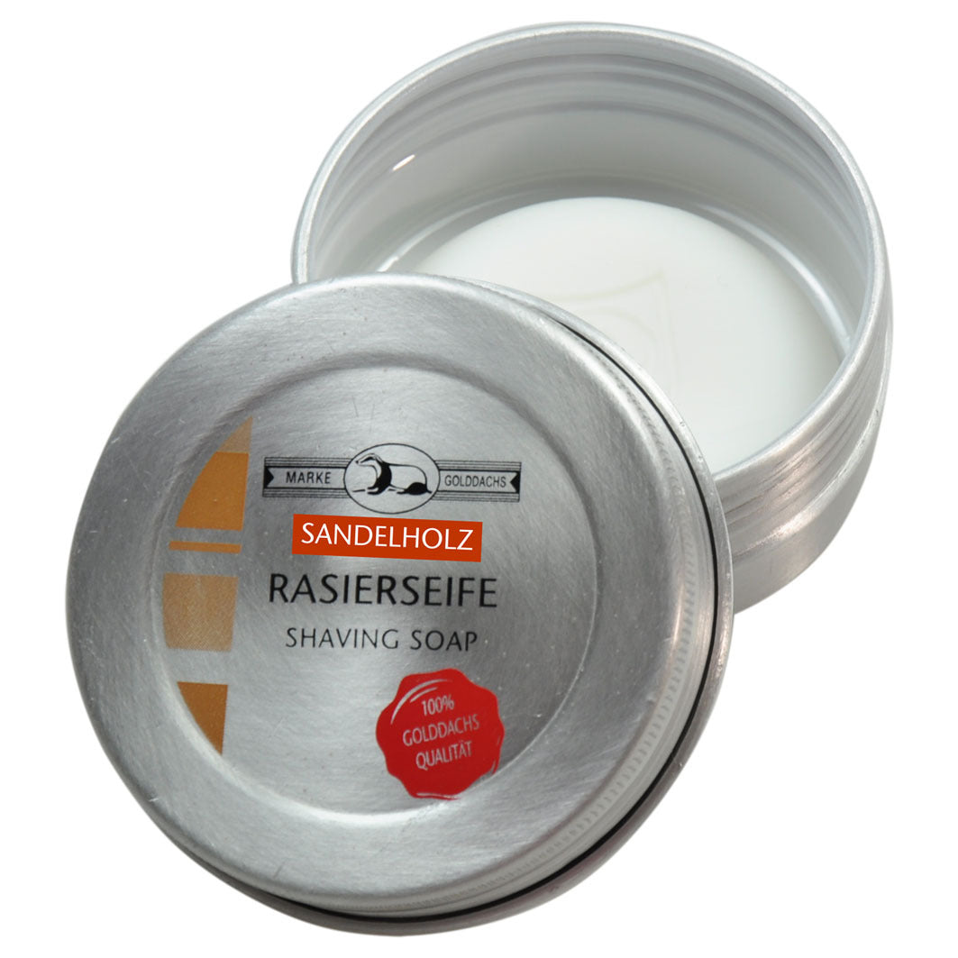 Rasierseife Sandelholz Aluminiumdose