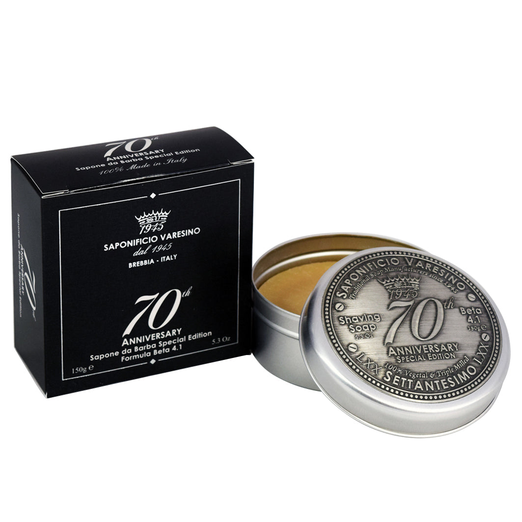 70th Anniversary Shaving Soap Special Edition Aluminium Jar