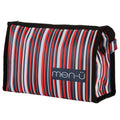 Toiletry Bag Blue Red White