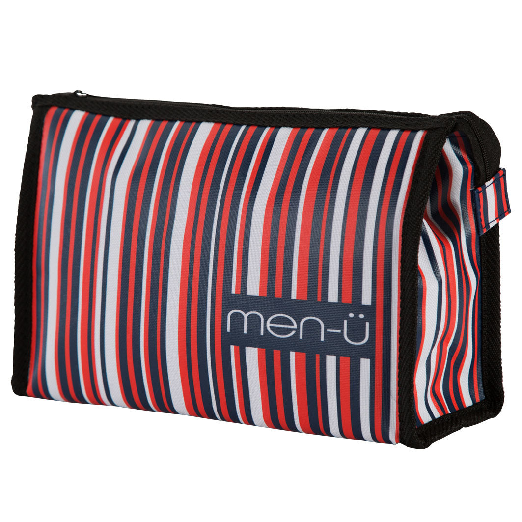 Toiletry Bag Blue Red White