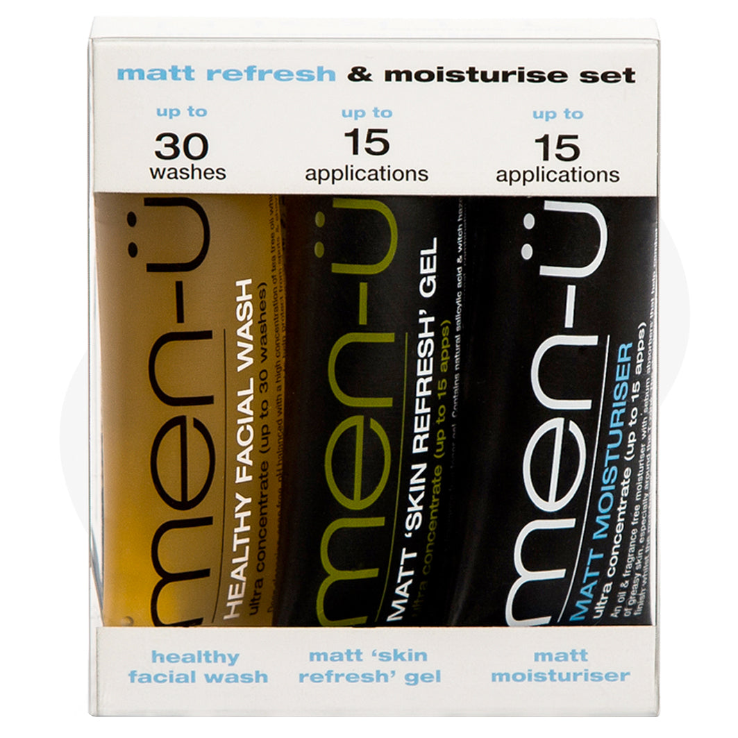 Matt Refresh & Moisturise Set