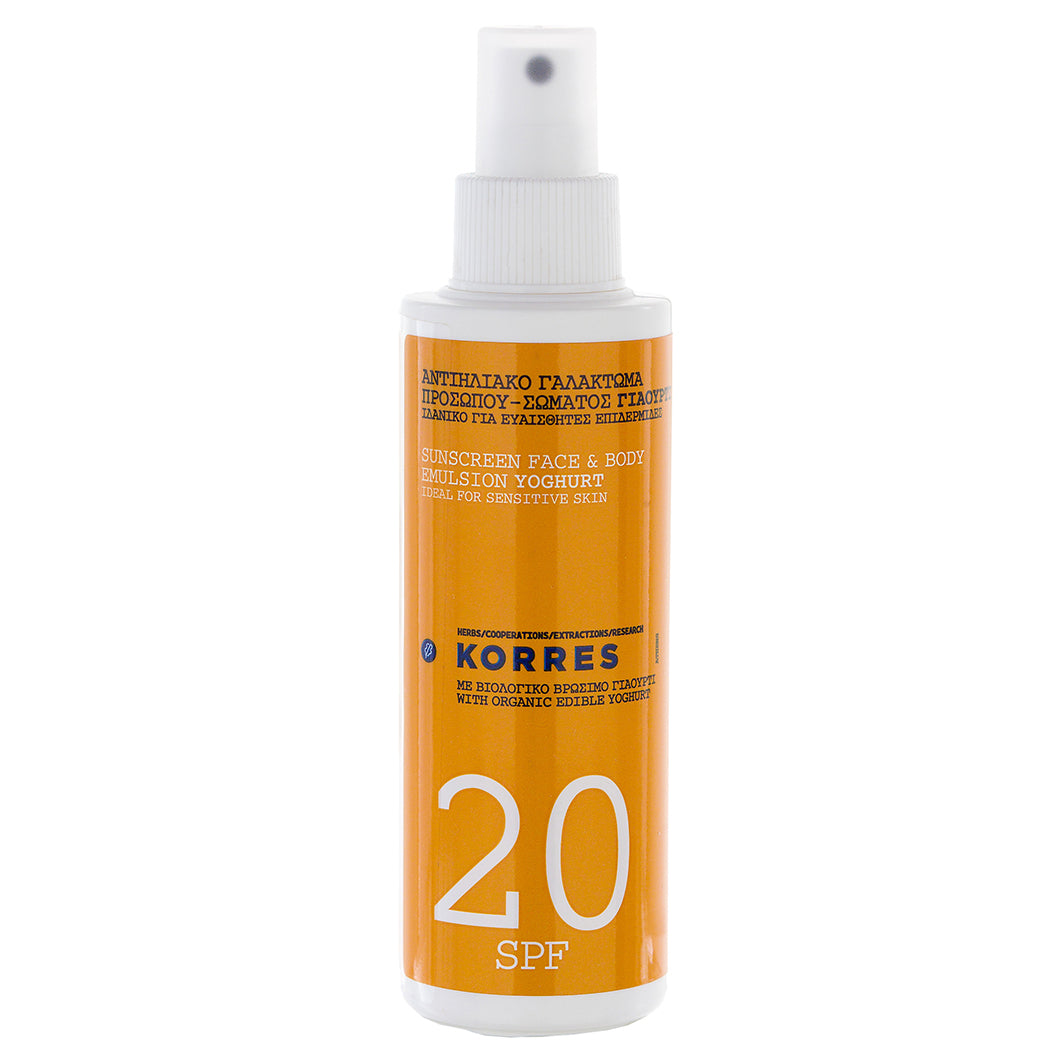 Sunscreen Yoghurt Face & Body Emulsion SPF 20