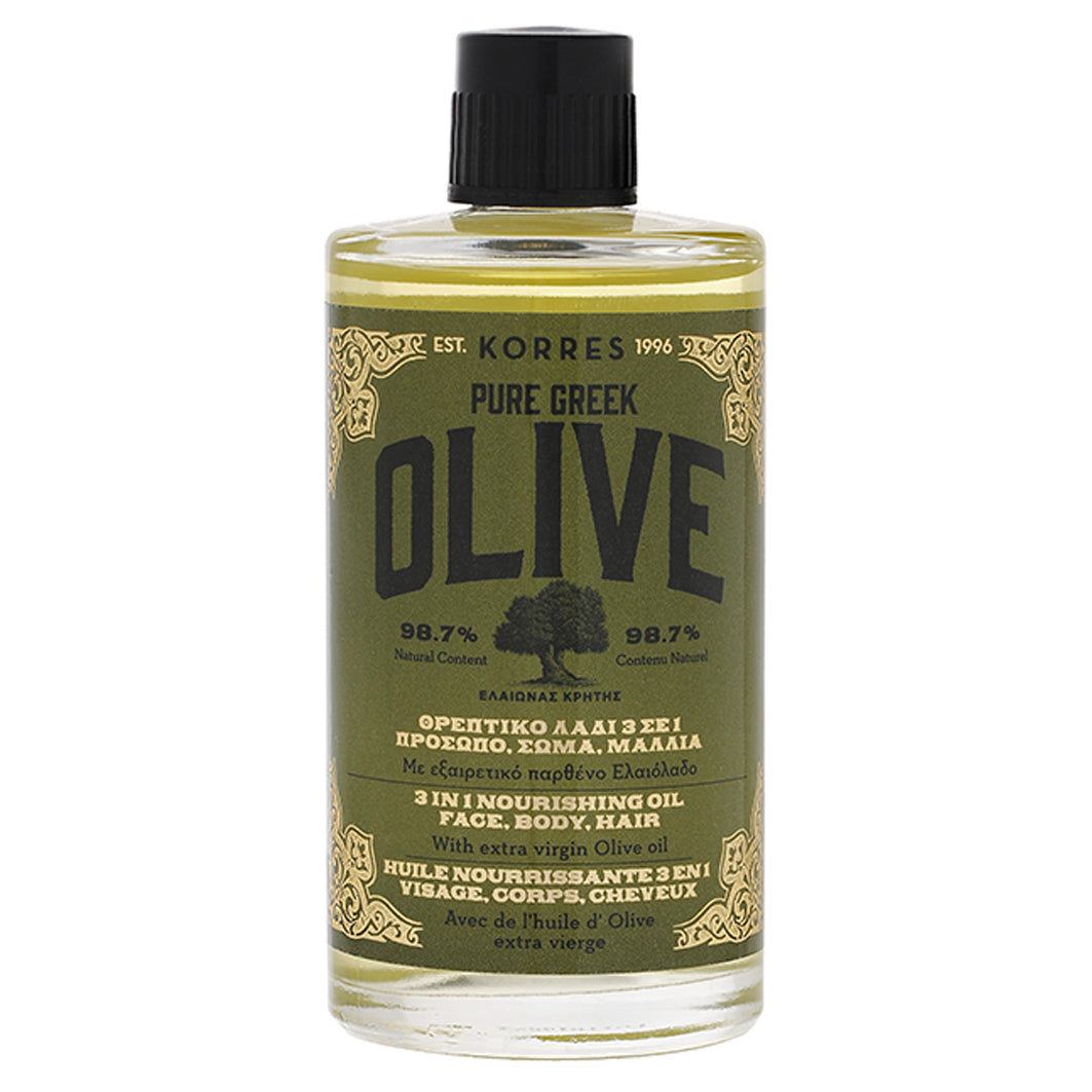 Pure Olive 3in1 Nourishing Oil Face, Body, Hair