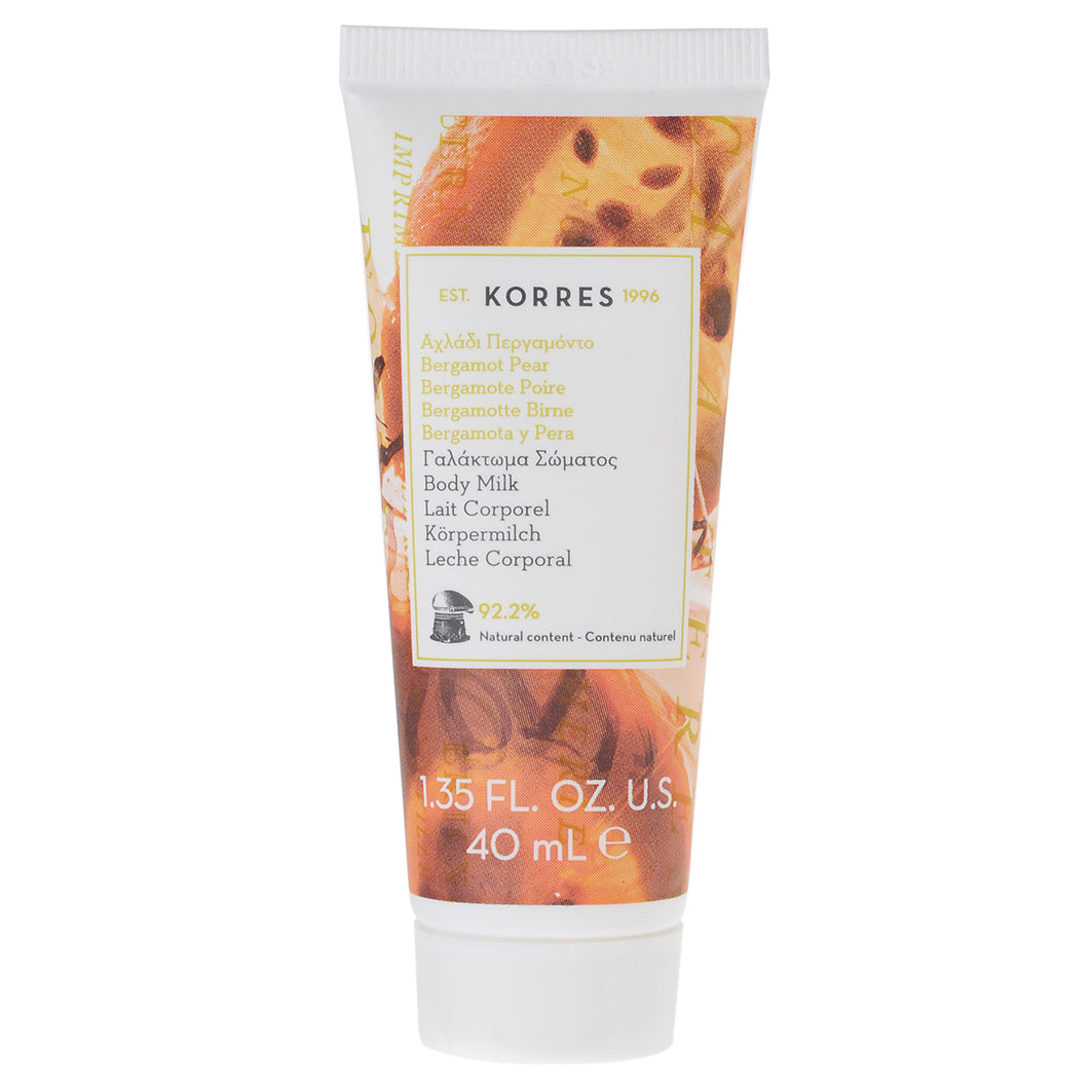 Bergamot Pear Body Milk Travel
