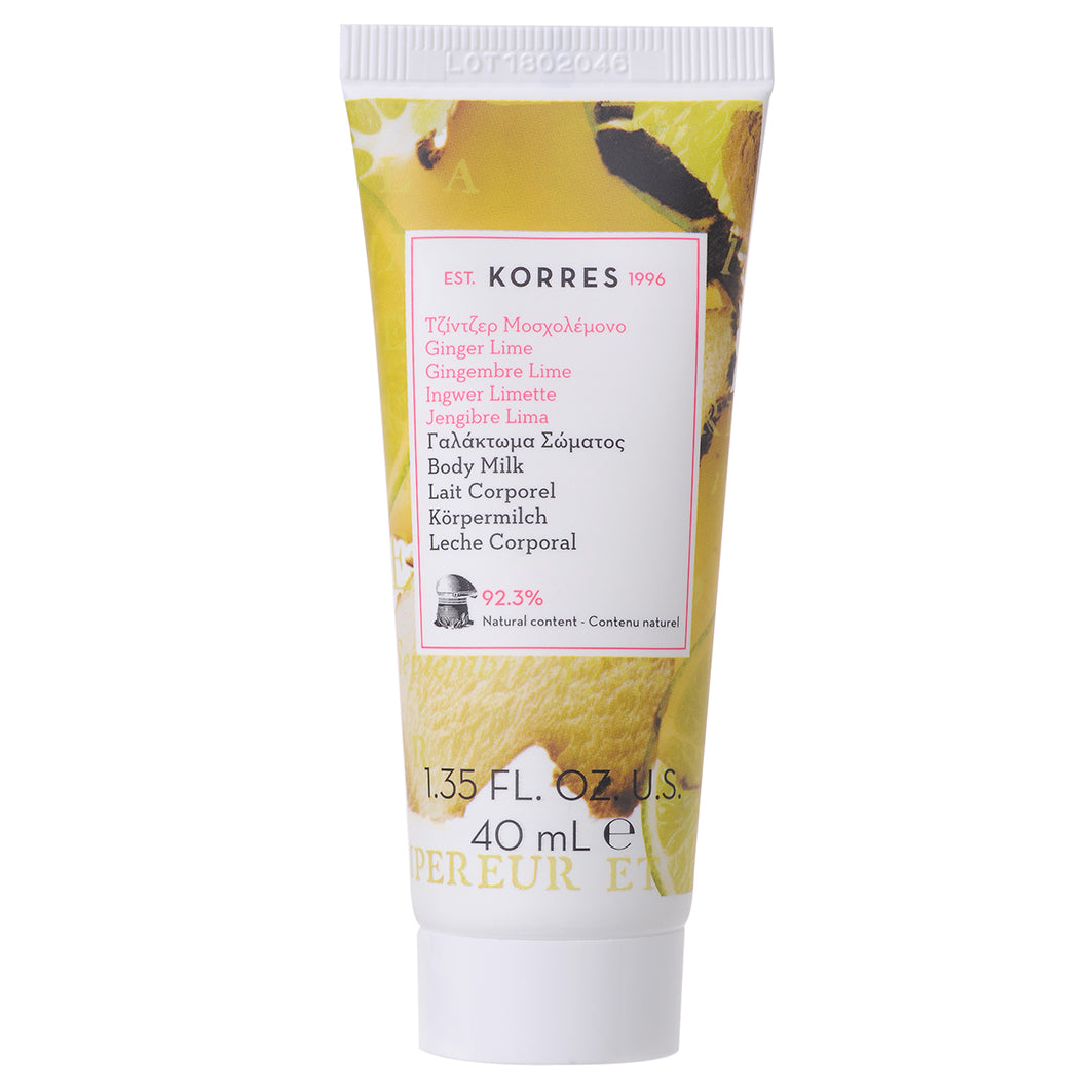 Ginger Lime Body Milk Travel