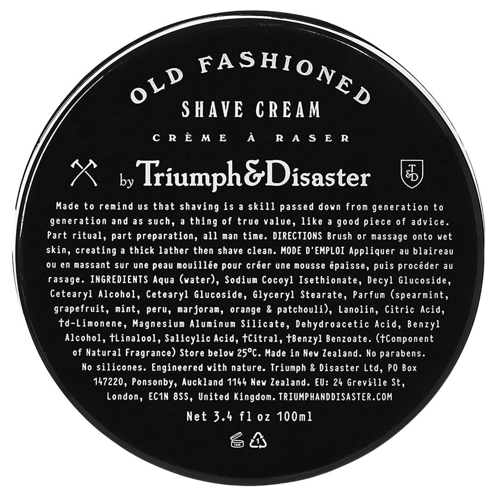 Old Fashioned Shave Cream Jar