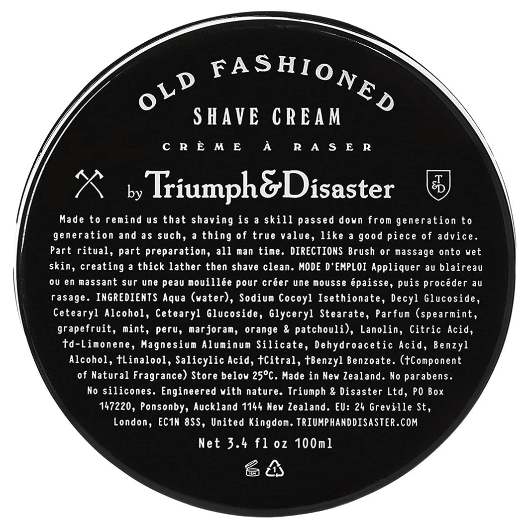 Old Fashioned Shave Cream Jar