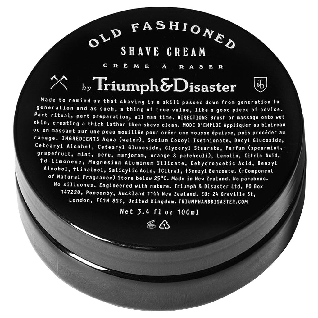 Old Fashioned Shave Cream Jar