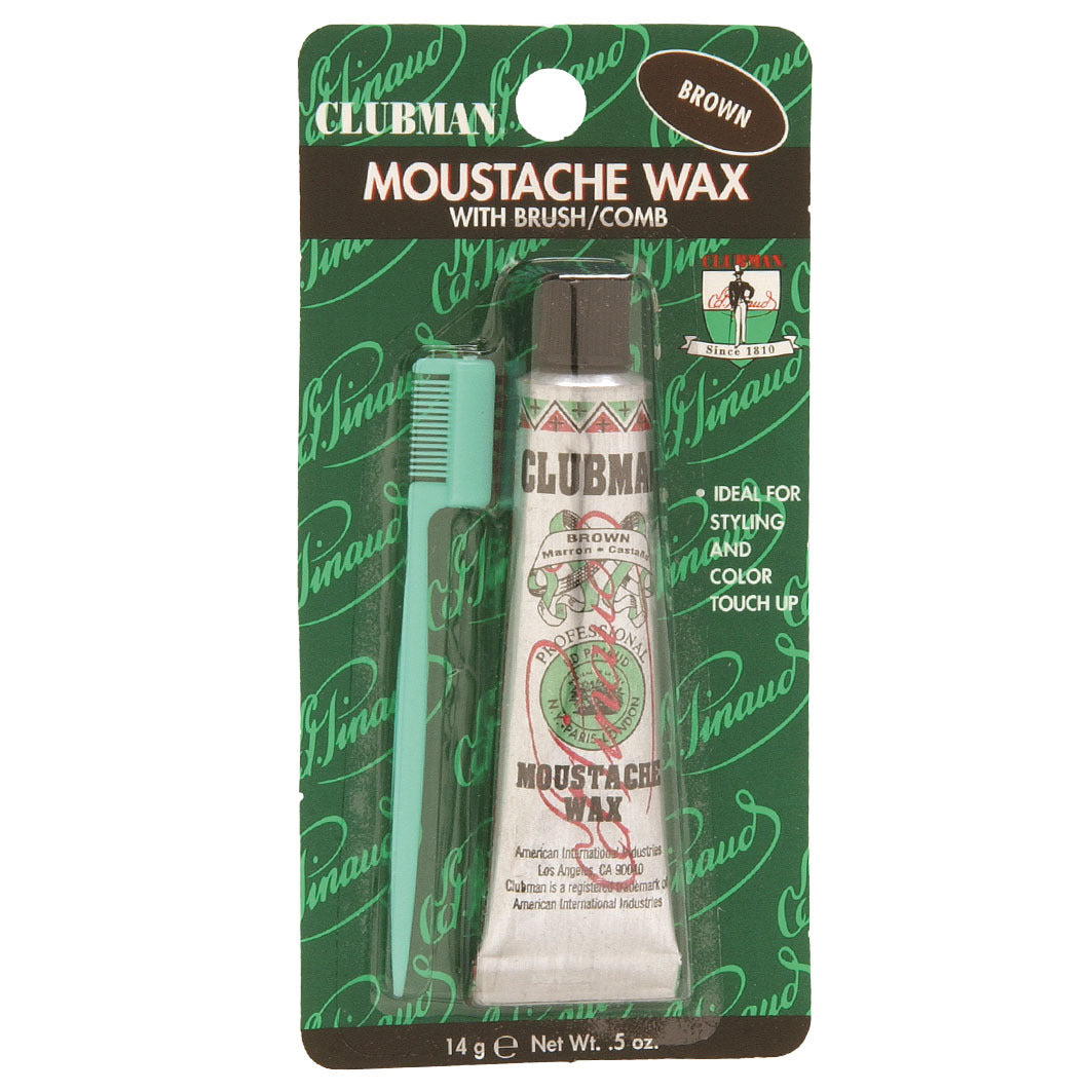 Moustache Wax Black Brown