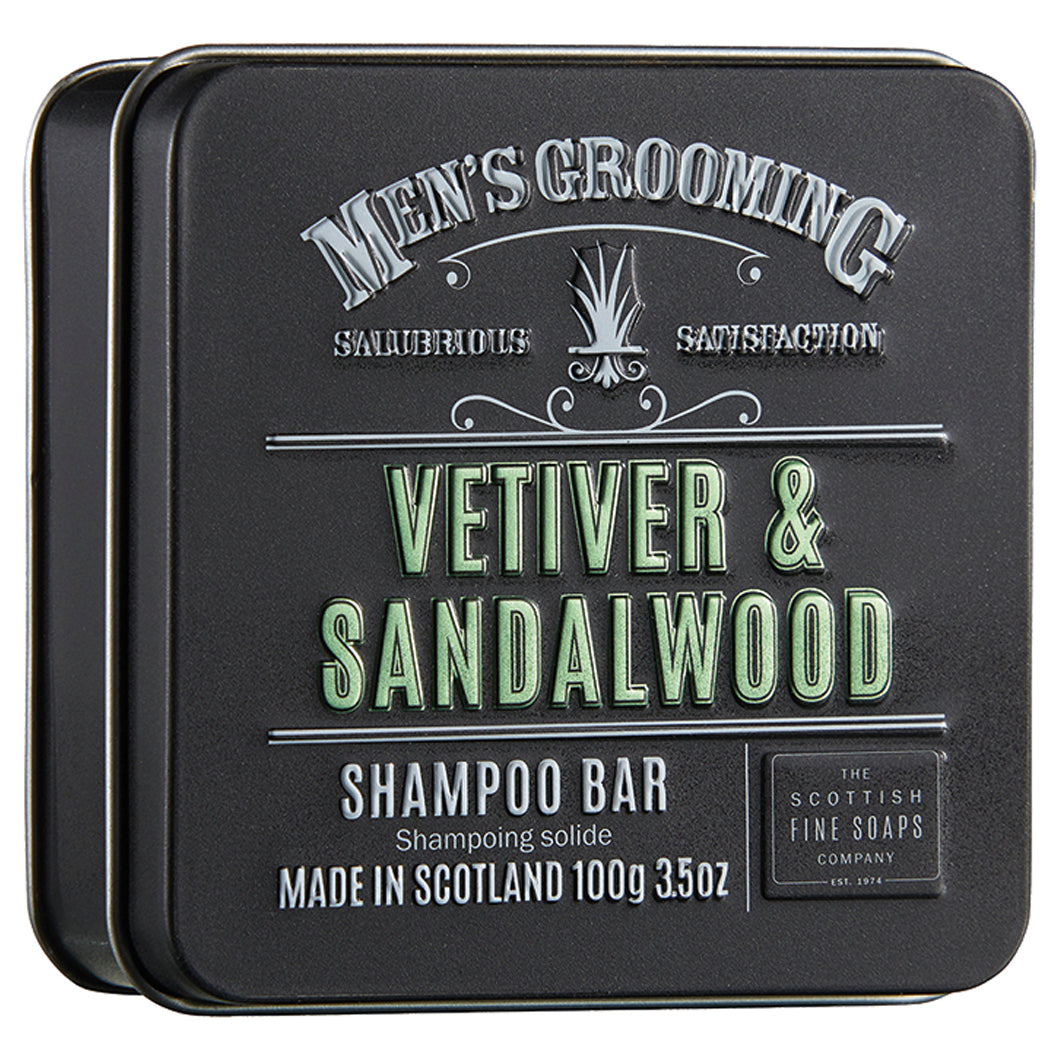 Vetiver & Sandalwood Shampoo Bar