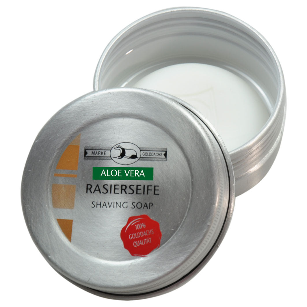 Rasierseife Aloe Vera Aluminiumdose