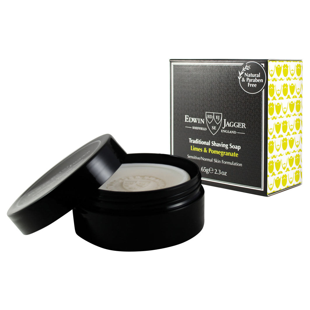 Traditional Shaving Soap Limes & Pomegranate