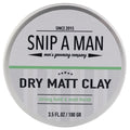 Snip a Man Dry Matt Clay cremeweiß