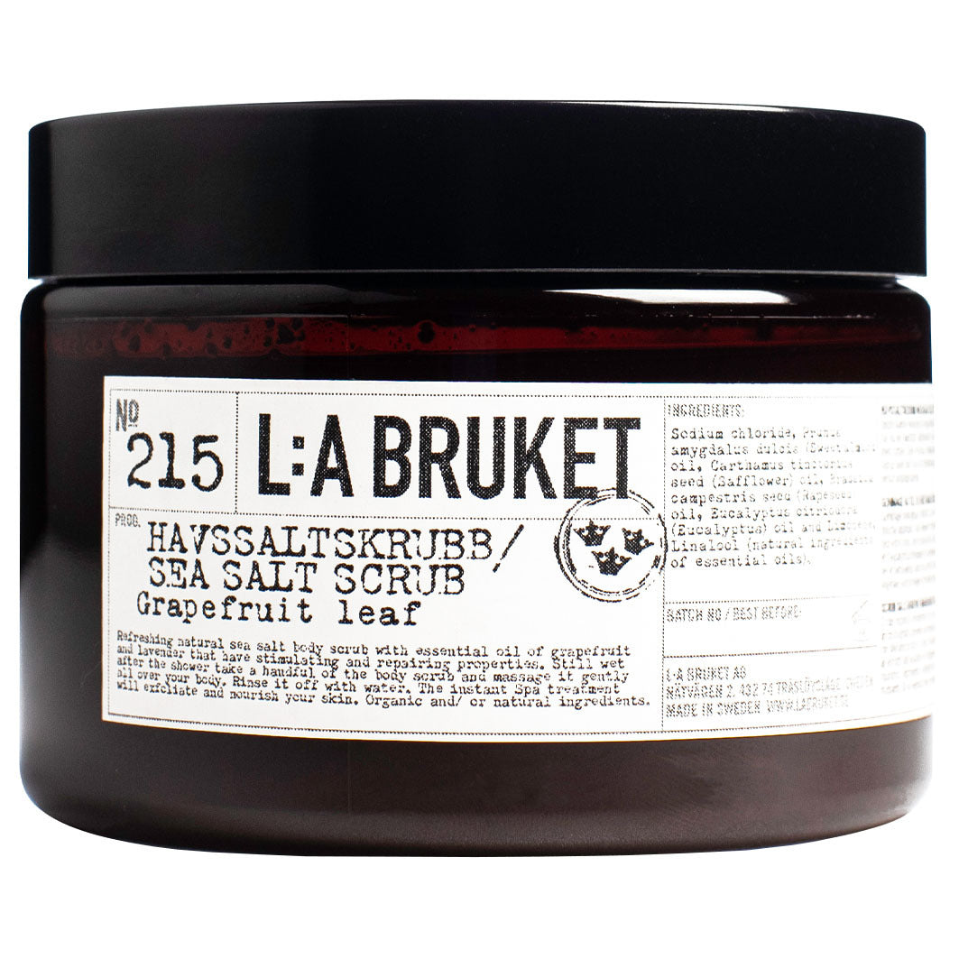 No. 215 Sea Salt Scrub Grapefruit Leaf