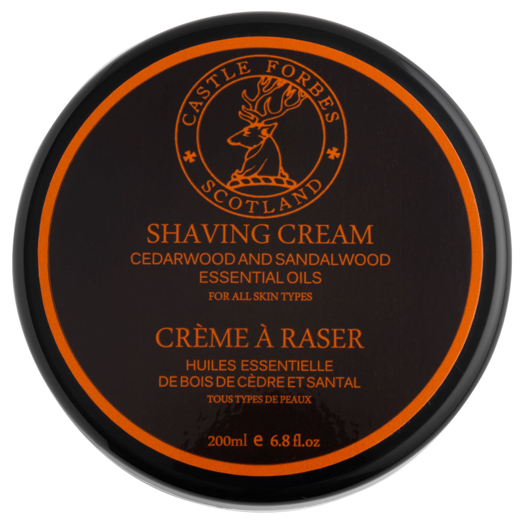 Cedarwood and Sandalwood Shaving Cream