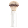 TRAVEL Reiserasierpinsel von MÜHLE, mit Silvertip Fibre®, Griffe aus eloxiertem Aluminium silber