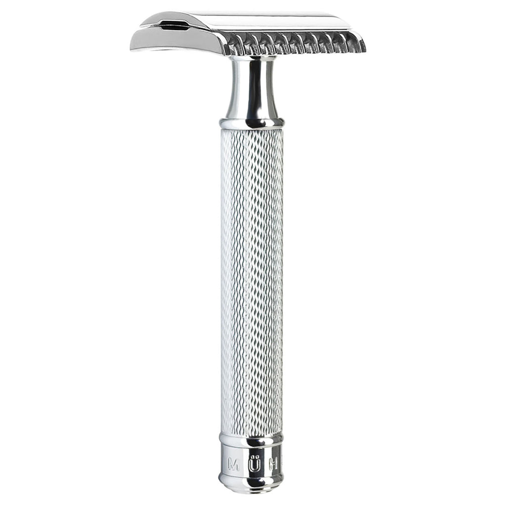 Klassischer Rasierhobel - TRADITIONAL silber